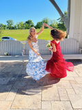 Niulatu Print Sexy Prom Dress Long Evening Dress Prom Dresses HZ1007