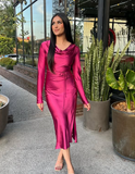 Niulatu Long Dress for Wedding Guest Fashion Evening Dress HZ1007