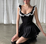 Niulatu Homecoming Dress A-line Sleeveless Birthday Dresses HZ1026