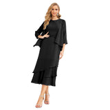 Niulatu Chiffon Spring Mother of The Bride Dresses A-Line Plus Size for Women Formal Prom HZ1007