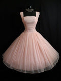 Niulatu Ball Gown Straps Tulle Birthday Outfits Homecoming Dress HZ1110