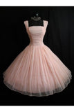 Niulatu Ball Gown Straps Tulle Birthday Outfits Homecoming Dress HZ1110