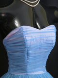 Niulatu 1950's 50s Strapless Homecoming Dress HZ1110