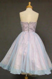 Niulatu Sweetheart Birthday Outfit Cute Short Homecoming Dress with Bowknot HZ1110