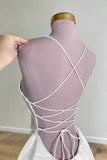Niulatu Lace-Up A-Line Short Party Dress Homecoming Dress HZ1110