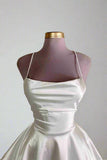 Niulatu Lace-Up A-Line Short Party Dress Homecoming Dress HZ1110