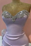 Niulatu Sweetheart Beadings Prom Dress With Side Slit HZ1110