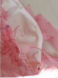 Niulatu A line Straps Pink Lace Prom Dresses Sexy Evening Dress With Bows HZ1110