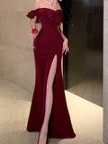 Niulatu Bodycon Long Dresses for Women Ruffles Prom Dress Party Dress HZ1110