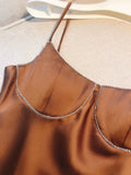 Niulatu A Line Straps Brown Short Homecoming Dresses 18th Birthday Outfit HZ1110