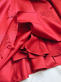 Niulatu A Line Spaghetti Straps Red Short Homecoming Dresses 18th Birthday Outfit HZ1110
