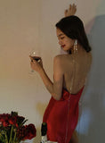 Niulatu Evening Dresses Sexy Formal Party Dresses Spaghetti Strap Senior Homecoming Dress HZ1110