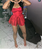 Niulatu A line Straps Pink Lace Black Girl Homecoming Dresses Short Hoco Dress HZ1110