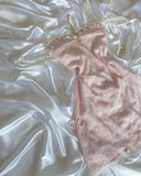 Niulatu Birthday A line Spaghetti Straps Pink Lace Homecoming Dresses Short Party Dress HZ1110