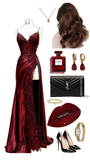 Niulatu Sheath Straps Sleeveless Burgundy Long Slit Slit Prom Dresses Evening Dress With Lace HZ1110