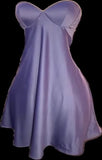 Niulatu A line Halter Lilac Short Homecoming Dresses Cocktail Dress HZ1110