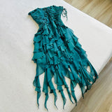 Niulatu 18th Birthday A Line Strapless Homecoming Dresses Tea Length Party Dress HZ1110