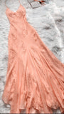 Niulatu A line Halter Prom Gown With Beads Long Chiffon Prom Dresses Evening Dress HZ1110