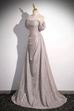 Niulatu Off Shoulder Sweetheart Long Evening Dress Prom Dress HZ1110