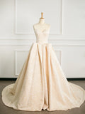 Niulatu Ball Gown Sweetheart Satin Long Prom Dresses Party Gown Evening Dress HZ1110