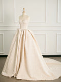 Niulatu Ball Gown Sweetheart Satin Long Prom Dresses Party Gown Evening Dress HZ1110