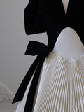 Niulatu Ball Gown Off The Shoulder Black Velvet Long Prom Dresses Party Evening Dress HZ1110