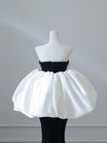 Niulatu Mermaid Sweetheart Black Velvet Long Prom Dresses Evening Gowns S3870