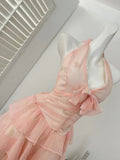 Niulatu A Line Halter Chiffon Lace Tiered Short Homecoming Dress 16th Birthday Outfits HZ1110