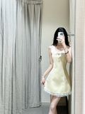 Niulatu A Line Satin Short Homecoming Dress 18th Birthday Outfits HZ1110