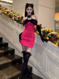 Niulatu Sheath High Neckline Pink 18th Birthday Dress Short Homecoming Dresses HZ1110