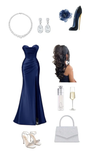 Niulatu Blue Mermaid Sweetheart Pleated Satin Slit Long Prom Dresses Formal Dress HZ1110