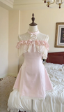 Niulatu A Line Pink Satin Lace Short Homecoming Dress 16th Birthday Outfits HZ1110