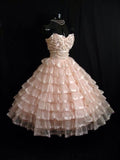 Niulatu Ball Gown Strapless Tulle Layer Pleated Short Homecoming Dress 18th Birthday Outfits HZ1110