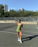 Niulatu A Line Spaghetti Straps Satin Short Homecoming Dress 17th Birthday Outfits HZ1110