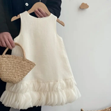 Niulatu Style A Line Satin Flower Girl Dress HZ1110