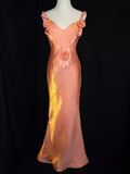 Niulatu Mermaid Straps Organza Long Prom Dresses HZ1110