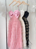 Niulatu A line Straps Birthday Dress Tulle Homecoming Dresses HZ1110