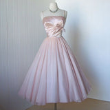 Niulatu A line Straps Sleeveless Birthday Outfits Pink Homecoming Dress HZ1110
