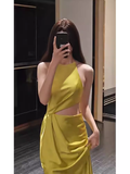 Niulatu Sheath Scoop Neckline Long Prom Dresses HZ1110