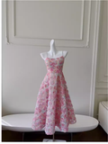 Niulatu A line Spaghetti Straps Flowers Lace Birthday Outfit Homecoming Dresses HZ1110