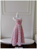 Niulatu A line Spaghetti Straps Flowers Lace Birthday Outfit Homecoming Dresses HZ1110