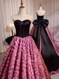 Niulatu A Line Sweetheart Sleeveless Lace Long Prom Dress HZ1110