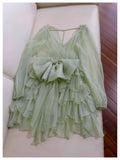 Cute A Line Spaghetti Straps Mint Green Chiffon Formal 8th Grade Homecoming Dresses Summer Middle School Hoco Dress Homecoming Outfits HZ1214
