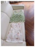 Cute A Line Spaghetti Straps Mint Green Chiffon Formal 8th Grade Homecoming Dresses Summer Middle School Hoco Dress Homecoming Outfits HZ1214
