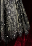 Vintage Ball Gown Off The Shoulder Black Tulle Lace Formal 8th Grade Homecoming Dresses Summer Middle School Hoco Dress 20th Birthday Outfits HZ1214
