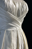 Unique Bridal Dress High Low Spaghetti Straps White 90s Wedding Dresses Vintage Bride Dress Bridal Gowns HZ1214