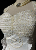 Unique Bridal Dress A line Halter Wedding Dress With Beads Layers White 90s Chiffon Wedding Dresses Vintage Bride Dress Bridal Gowns HZ1214