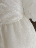 Princess Bridal Dress Ball Gown Off The Shoulder Satin Wedding Dress With Short Sleeves Wedding Dresses Modest Wedding Gowns HZ1214