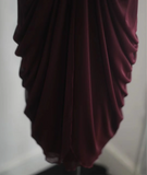 Retro A line Strapless Burgundy Chiffon Mini Short Formal 8th Grade Homecoming Dresses Summer Middle School Hoco Dress 16th Birthday Outfits HZ1214