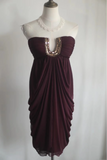 Retro A line Strapless Burgundy Chiffon Mini Short Formal 8th Grade Homecoming Dresses Summer Middle School Hoco Dress 16th Birthday Outfits HZ1214